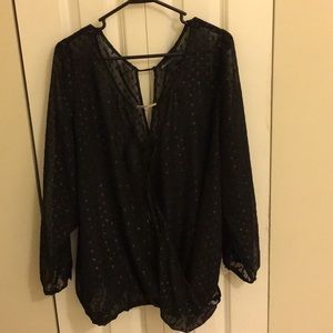 Lane Bryant Long Sleeve Shirt